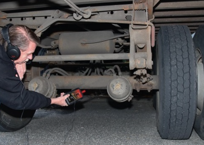 this image shows commercial truck suspension repair services in Anchorage, AK
